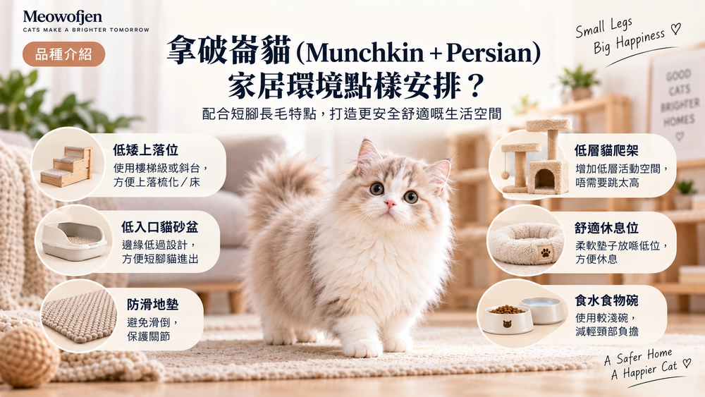 拿破崙 Minuet 短腳貓家居佈置指南